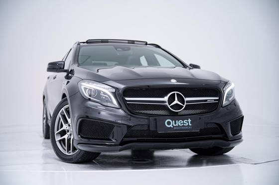 MERCEDES-BENZ GLA 45 AMG 2.0 16V TURBO GASOLINA 4P AUTOMÁTICO